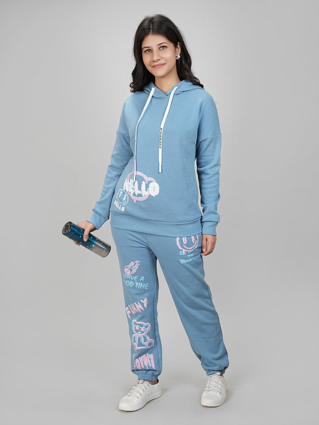 Fleece Hoodie Coord Set
