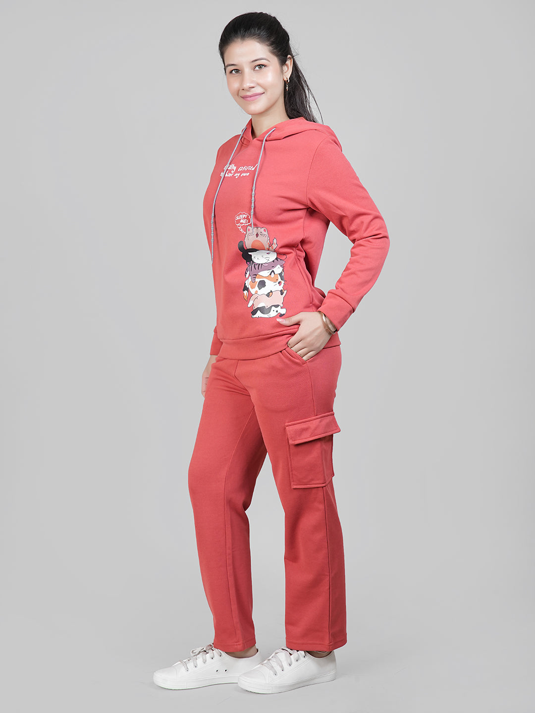 Playful Stack Hoodie Set