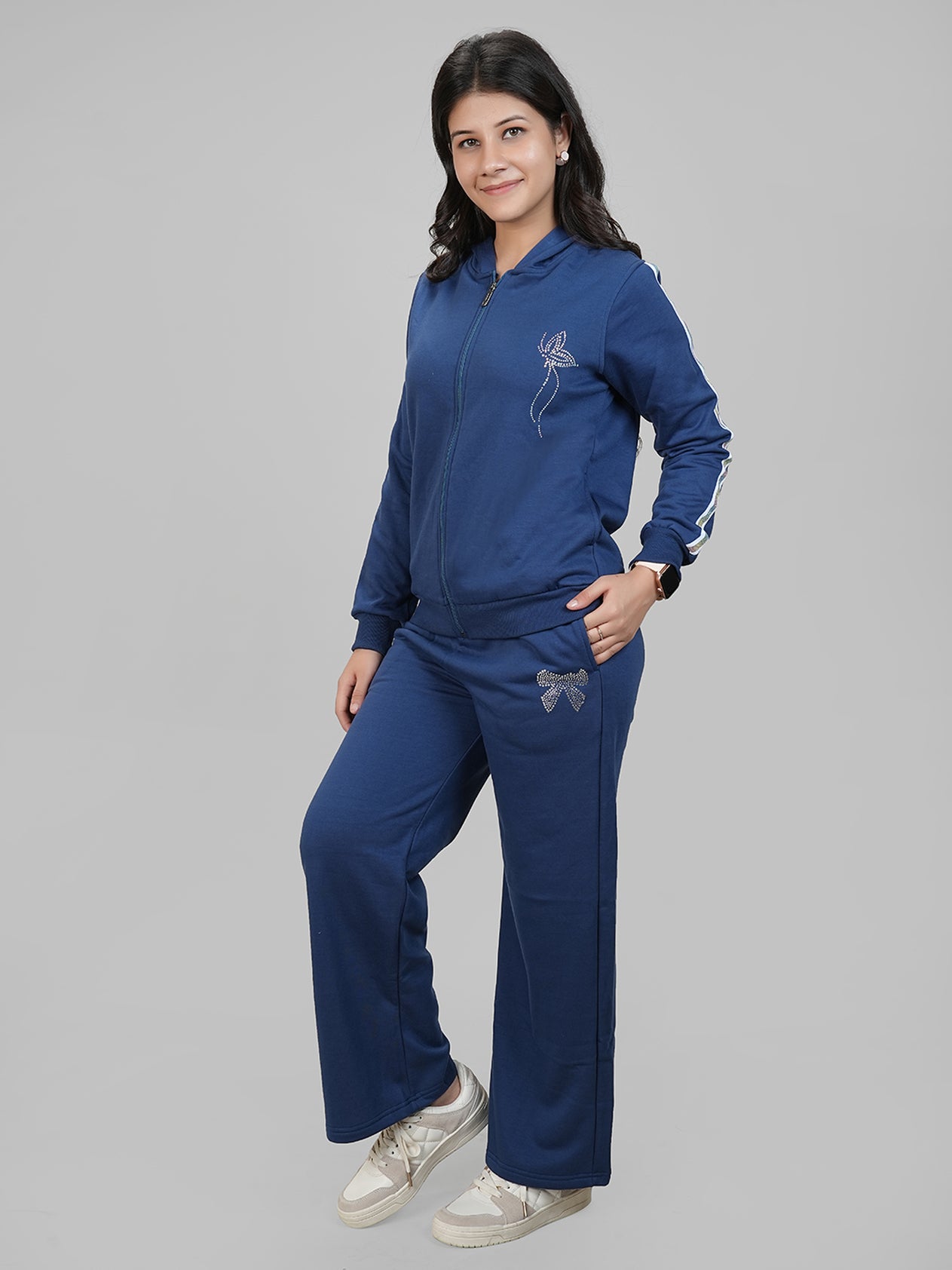 Starlit Charm Zip Tracksuit Set