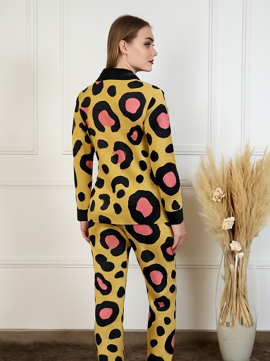 Bold Spots Button-Down Pyjama Set