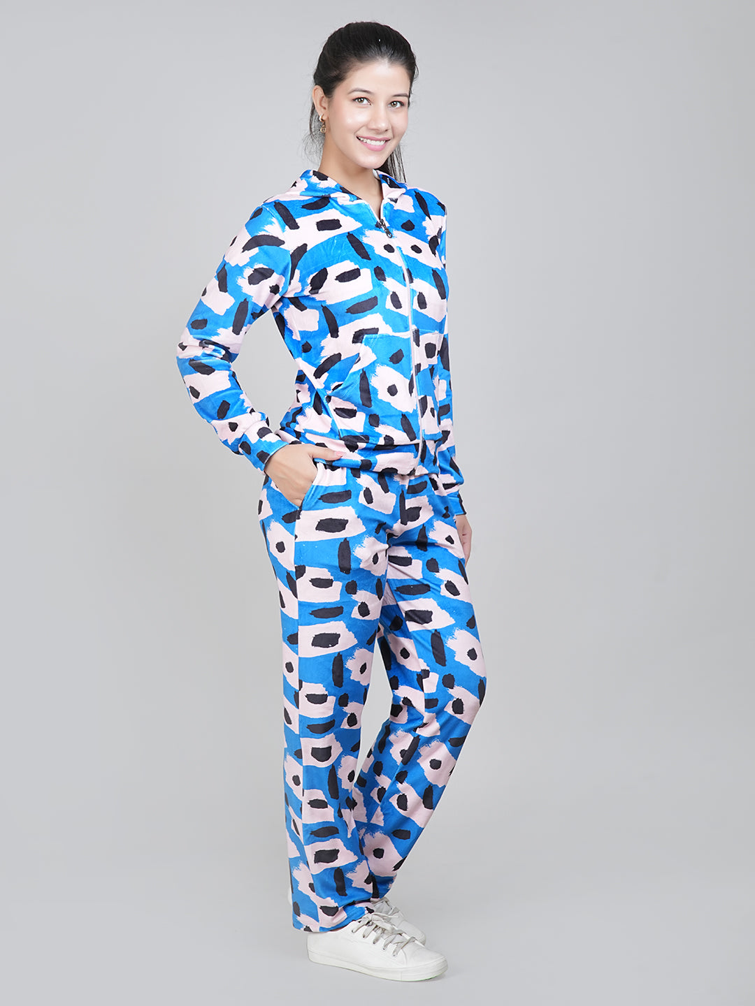 Abstract Print Tracksuit