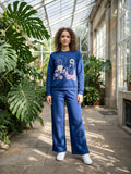 Fleece Round Neck Pyjama Set