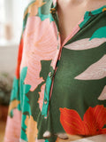 Floral Paradise Night Suit