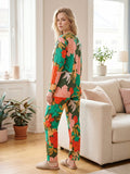 Floral Paradise Night Suit