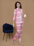 Candy Check Night Suit