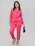Owl Mood Zip-Up Tracksuit