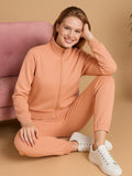 High Neck Jacquard Co-ord Set