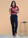 Women's Elastic Waistband Lounge Trackpant