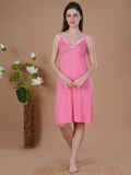 Knee Length Edge Ribbed Nightie