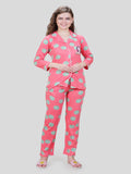 CLASSY LADY WITH TOMATO PRINTED PJ SET