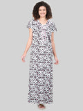 Overall Heart Print Maxi Nightdress