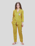 Women's Button Down Pyjama Set