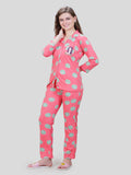 CLASSY LADY WITH TOMATO PRINTED PJ SET