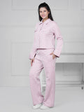 Pink Houndstooth Cozy Lounge Set