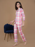 Candy Check Night Suit