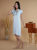 Modal Knee Length Nightdress