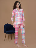 Candy Check Night Suit