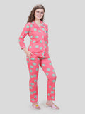 CLASSY LADY WITH TOMATO PRINTED PJ SET