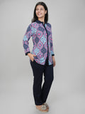 Women's Printed Button Down Nightwear