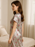 Grey Blossom Nightwear