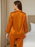 Amber Glow Satin Nightwear Set