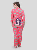 CLASSY LADY WITH TOMATO PRINTED PJ SET