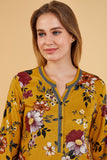 Floral Grace Striped long PJ Set