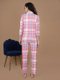Candy Check Night Suit