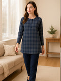Midnight Plaid Comfort Pyjama Set