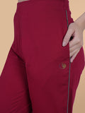 Women's Elastic Waistband Lounge Trackpant