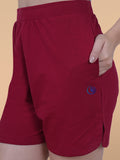Women's Elastic Waistband Lounge Shorts
