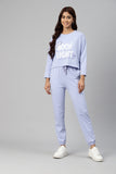 Women's Crop Top With Jogger Coord Set