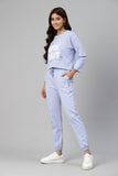 Women's Crop Top With Jogger Coord Set