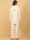 Beign Hoodie Printed Pyjama Set