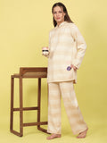 Beign Hoodie Printed Pyjama Set