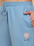 Fleece Lower Elastic String Jogger  for Women