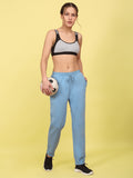 Fleece Lower Elastic String Jogger  for Women