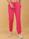 Fleece Lower Elastic String Jogger  for Women