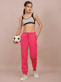 Fleece Lower Elastic String Jogger  for Women