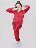 SPARKLE  SUPER SOFT VELOUR  CO-ORD SET